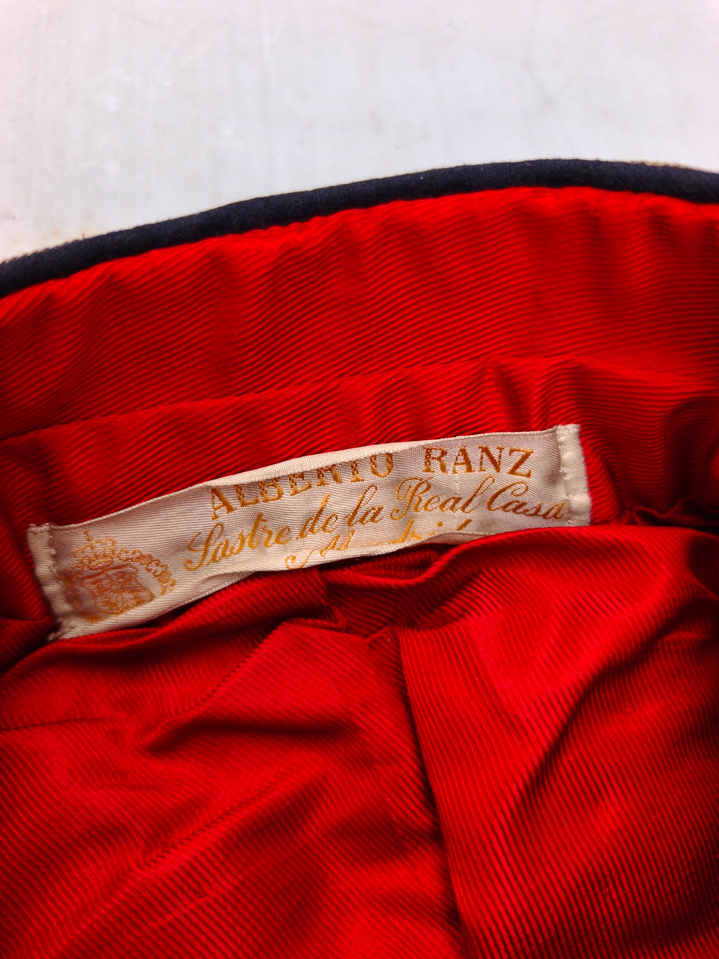 uniforme de época de Alfonso 13 de Gentilhombre de cámara