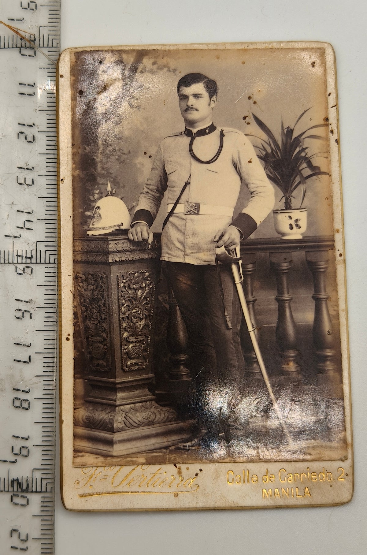 Military Photo of the Philippines Campaign. Spain Colonial Period.
