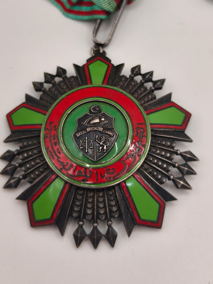 Order of Republic of Tunez, Commander Medal.