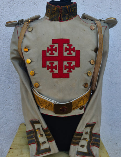Uniforme of the Order of Holy Sepulchre, Complete. Spanish Knight.