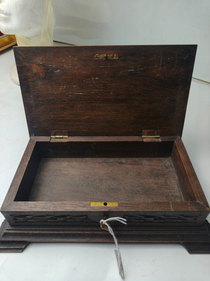 Carlist Wooden Case , pre Spanish Civil War.