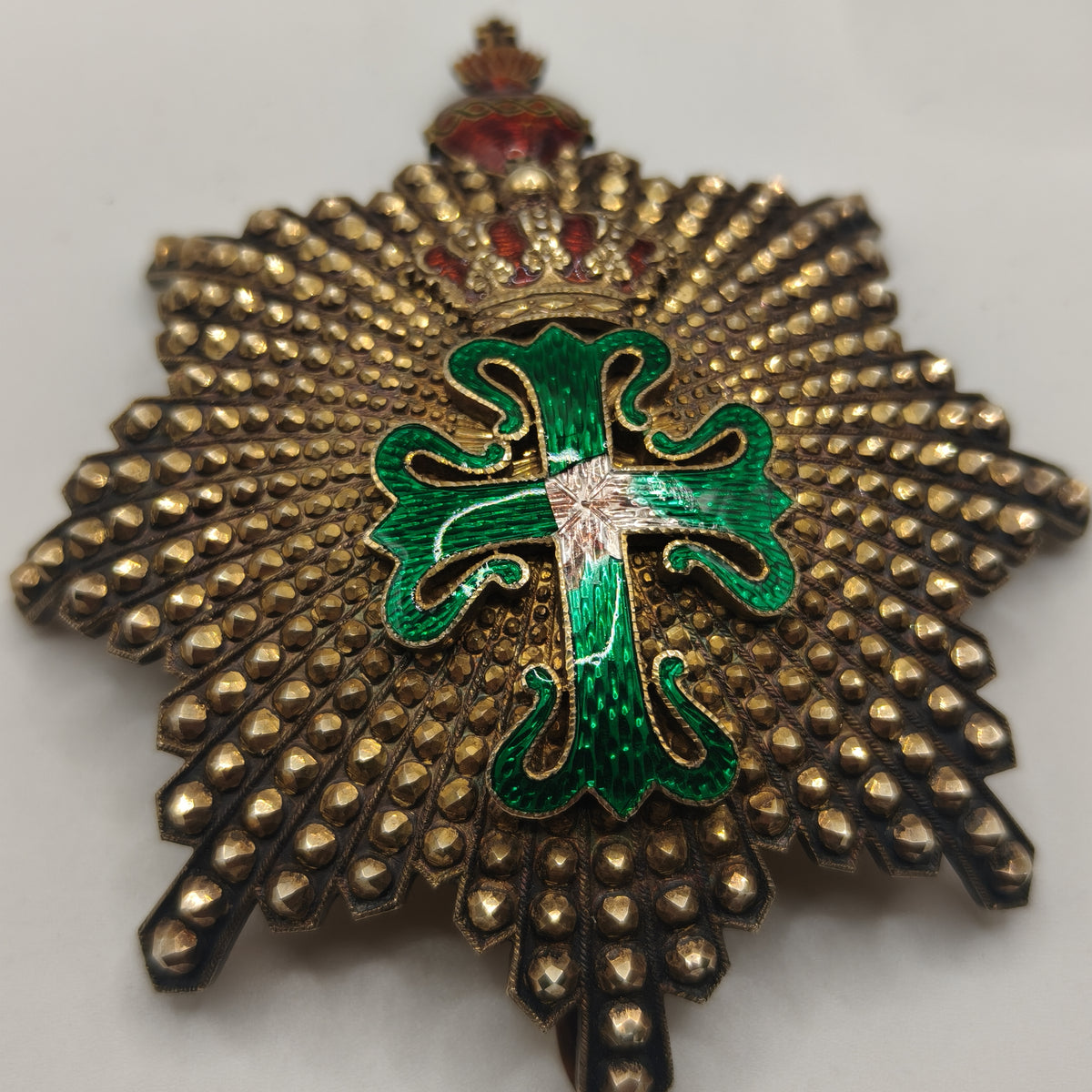 Grand Cross Class of the order of Aviz. Monarchy Period Portugal.