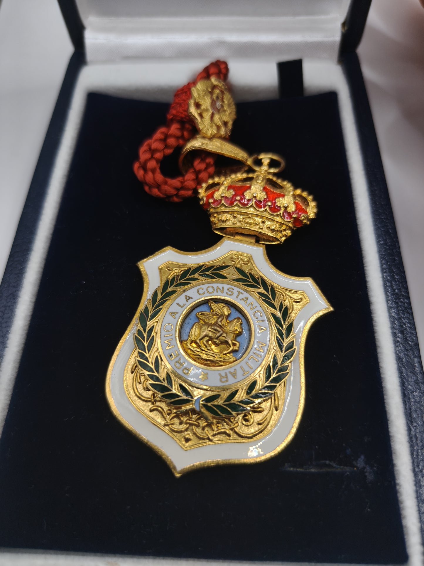 Medal order of San Hermenegildo, Knight of the order. Number 2. Spain.