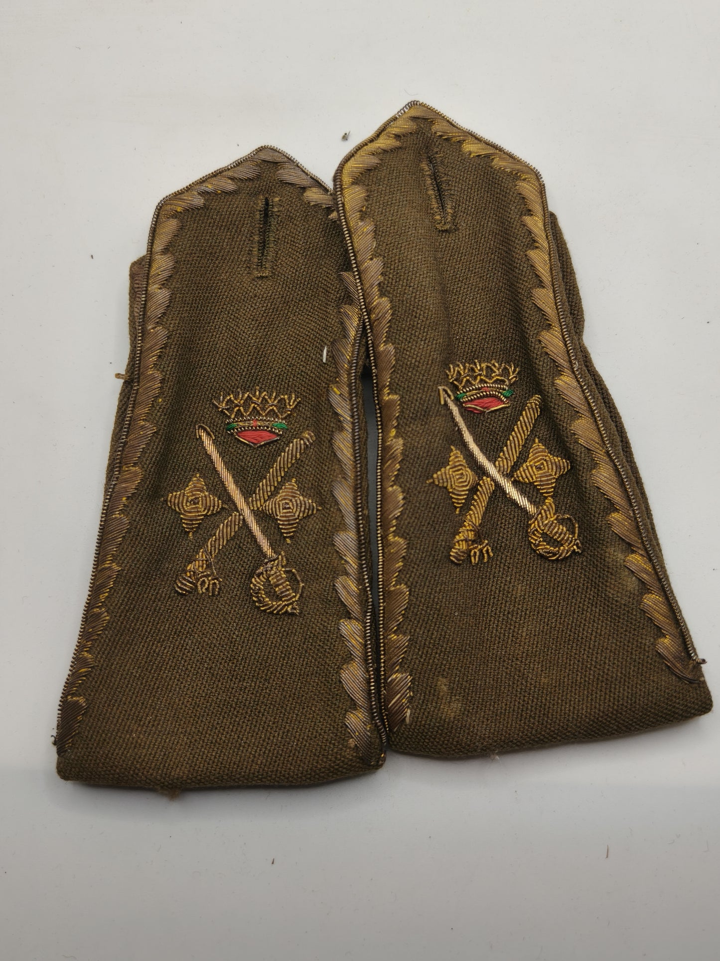 Major General Epaulettes . Franco's period Spain.