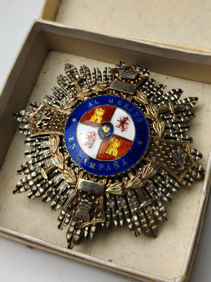 Jewelry War Merit Breast Star , Celada. Spanish Civil War.