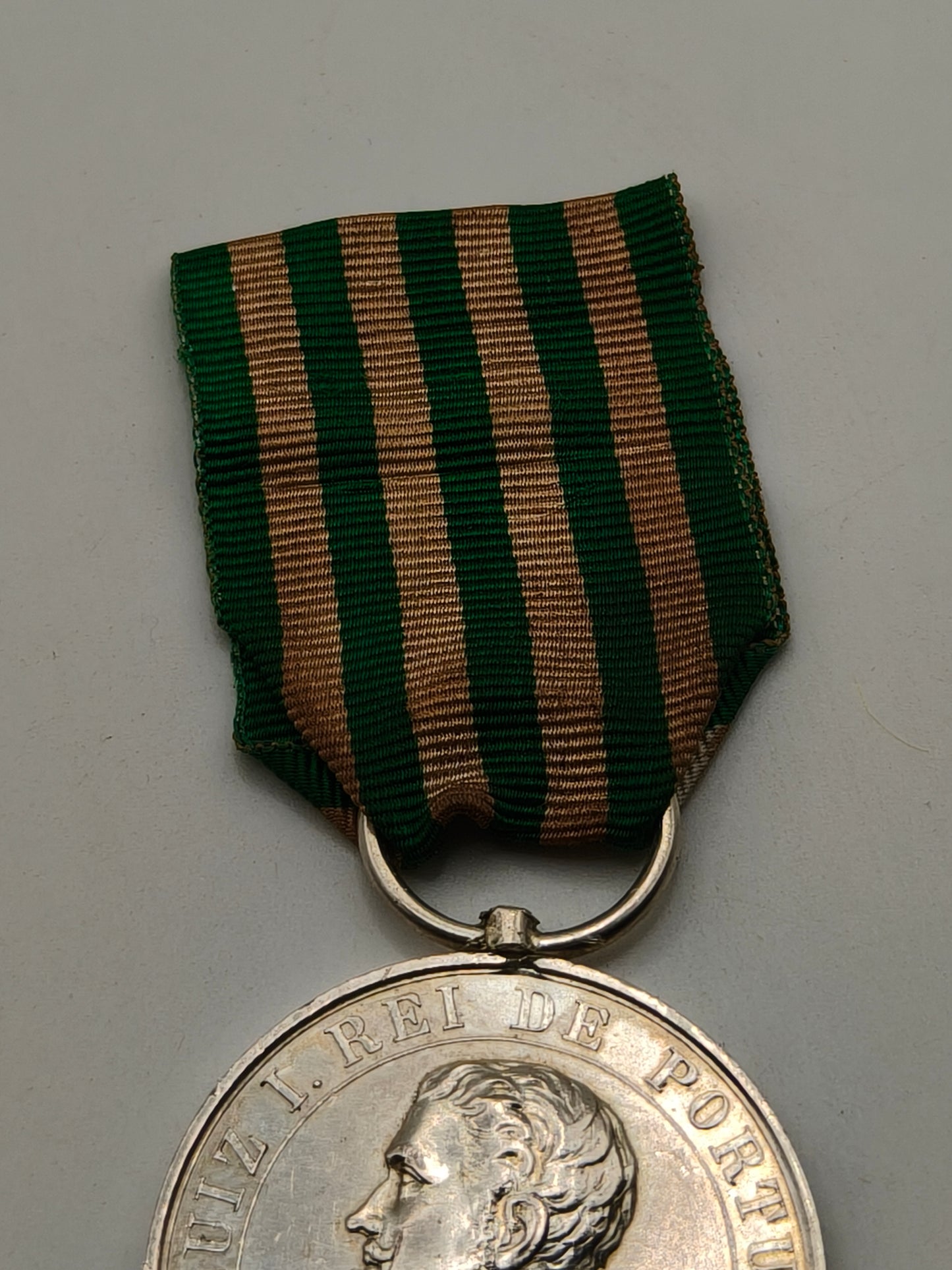 Medalla Comportamiento exemplar Luis I de Portugal. 1863