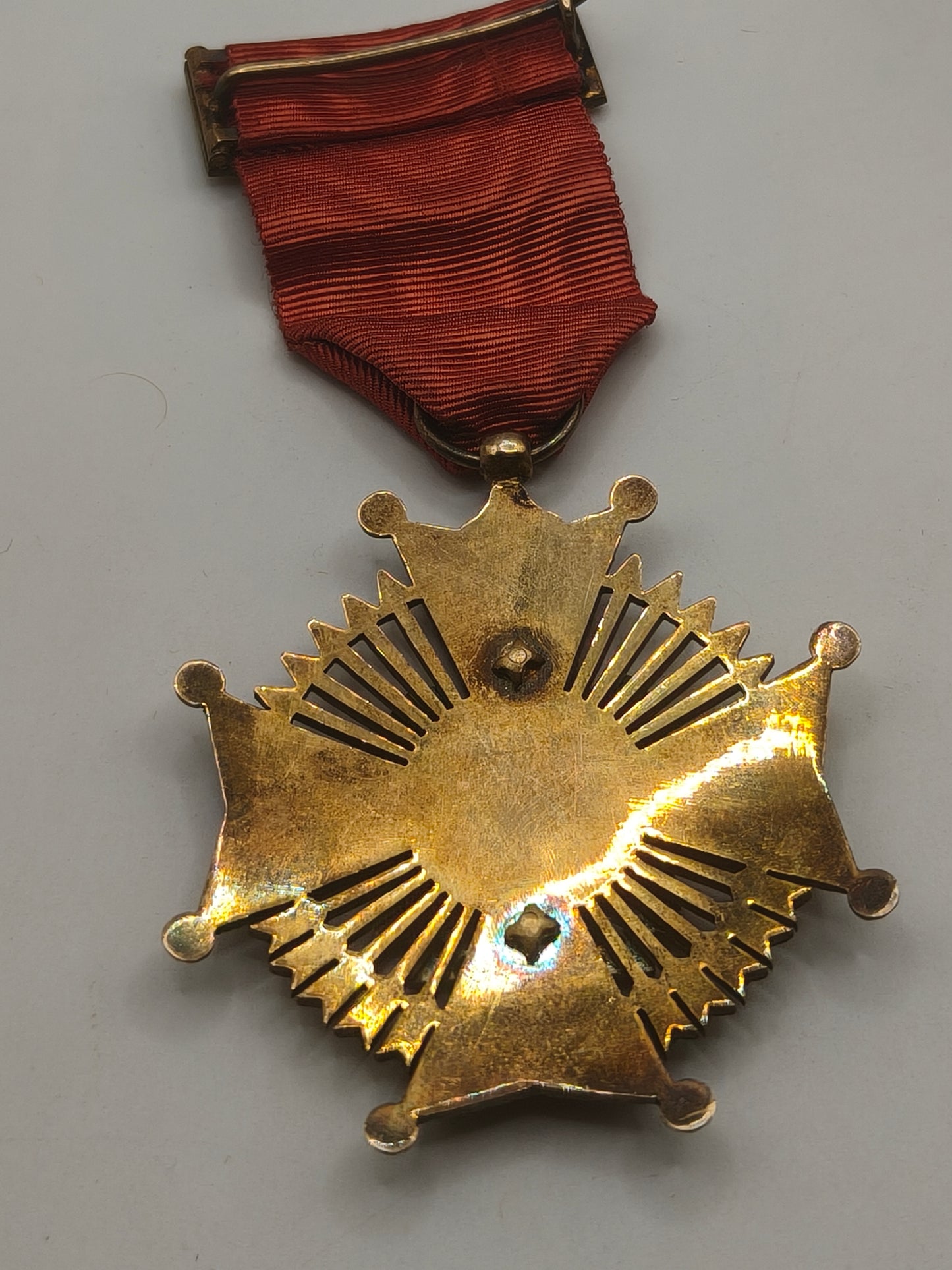 Cisneros Medal Order. Spain Phalanx.