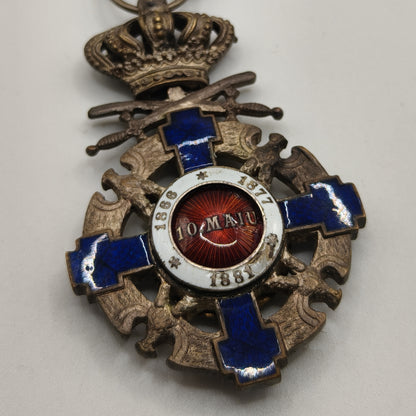 Rumanía Military Medal Order.