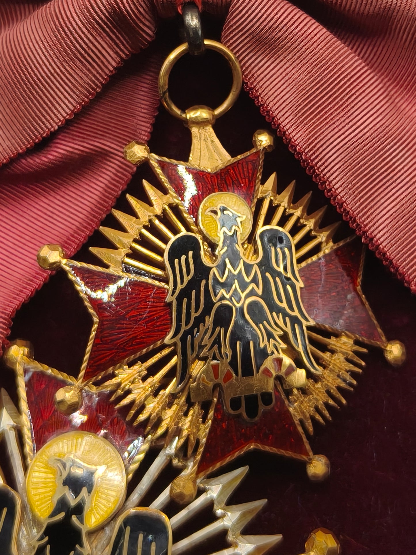 Cisneros Order Grand Cross. Spain, Franco's period.