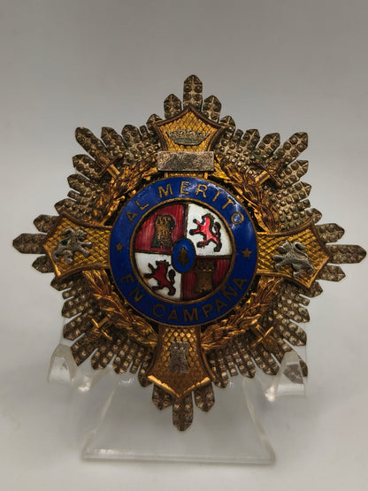 Cruz de Guerra Leones Rojos Modelo Castells