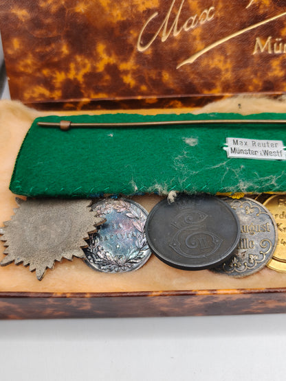 Pre IWW Pasador medallas Ejercito de Baviera