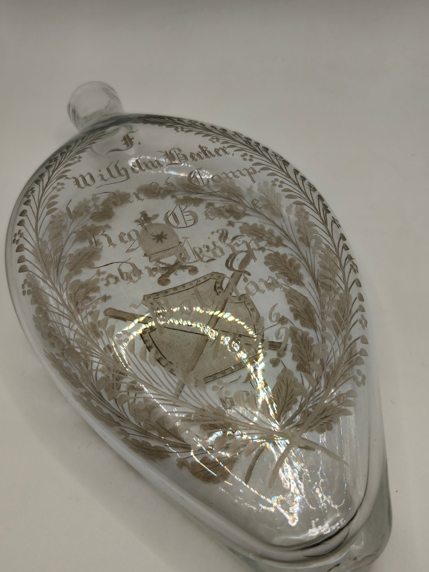 Regimental Cristal Bottle, IWW Germany