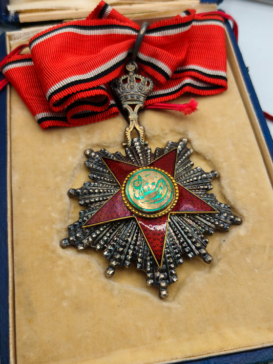 Order Of Independence Commander Medal. Libya's Kingdom.