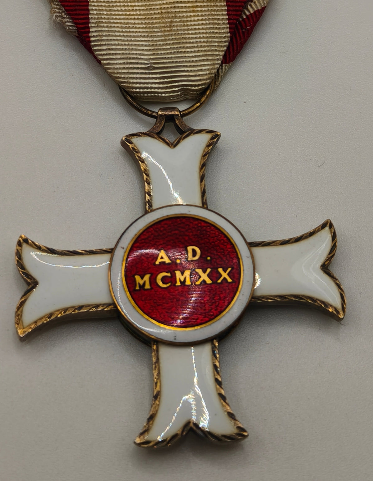 Order of Malta, Medal Enameled. Italy.