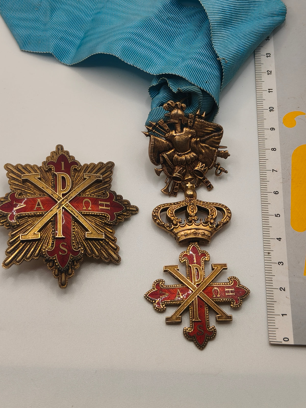 Constantinian Order Grand Commander set. Vatican