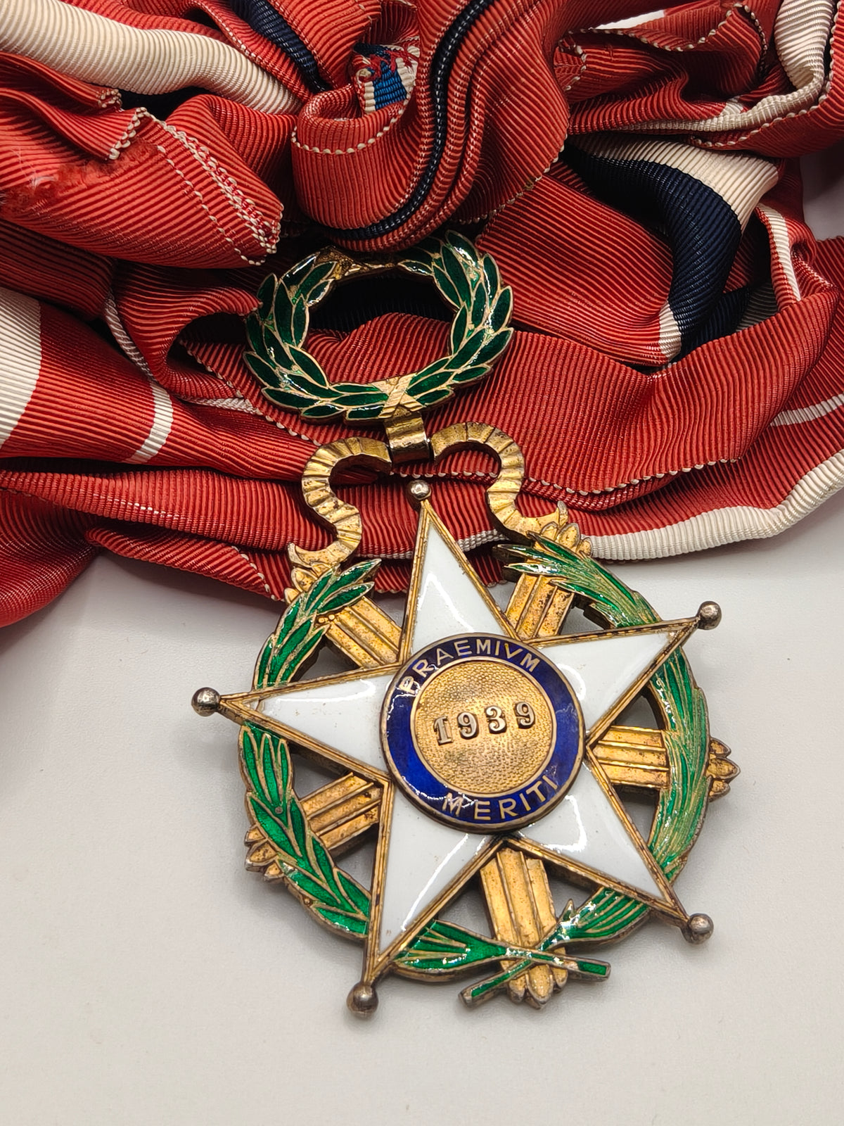 Grand Cross Sash , Order Of Merit Paraguay.