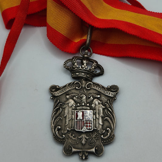 Justice Commander Medal. Spain Franco's Period.