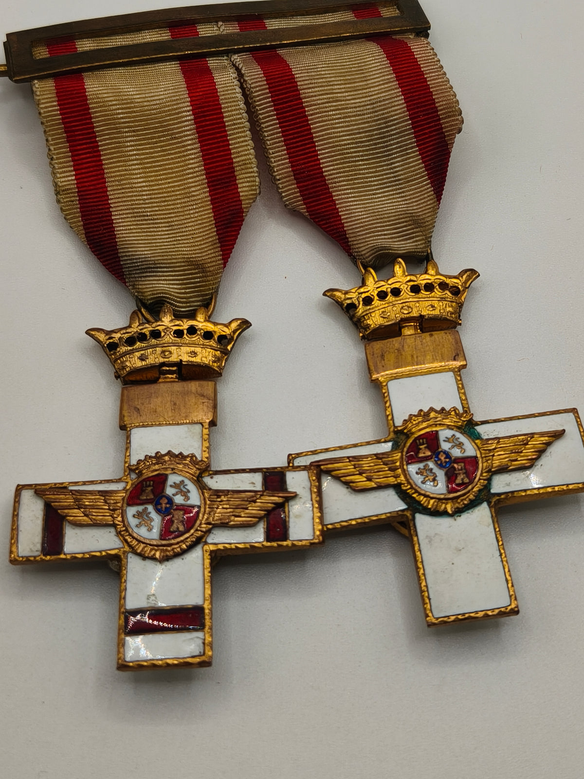Aeronautical Merit Medal Bar Order. Franco's Period.