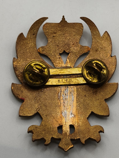 Carlist Badge, Spanish Civil War, Big Size.