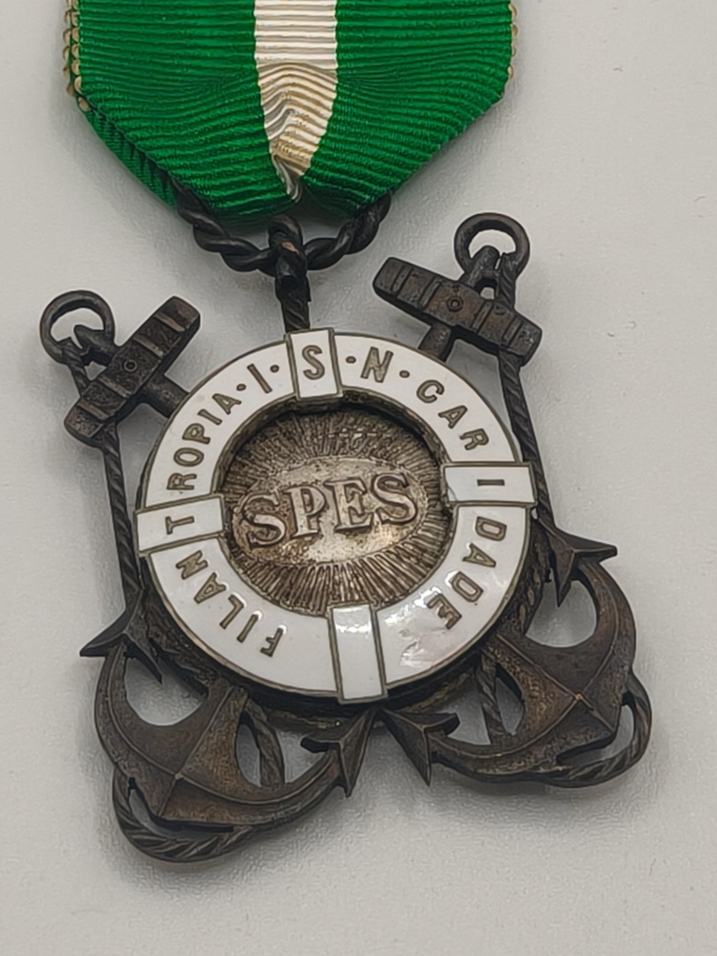 Medal of Philanthropy and Charity from the Institute for the Relief of Shipwrecked. Portugal