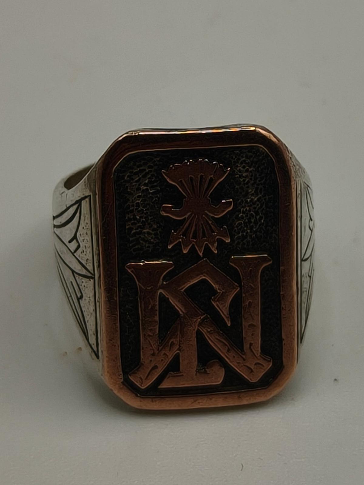 Phalanx Ring, Gold and Silver. Spanish Civil War