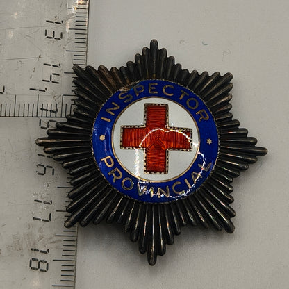 Silver Badge Police Inspector of the Red Cross. Spain Franco's Period.