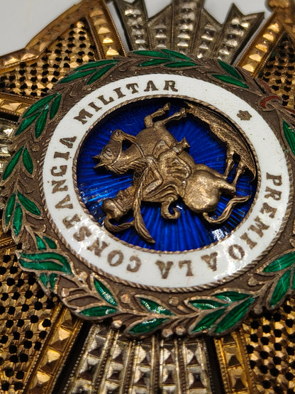 Medalla cruz orden san Hermenegildo Joyería