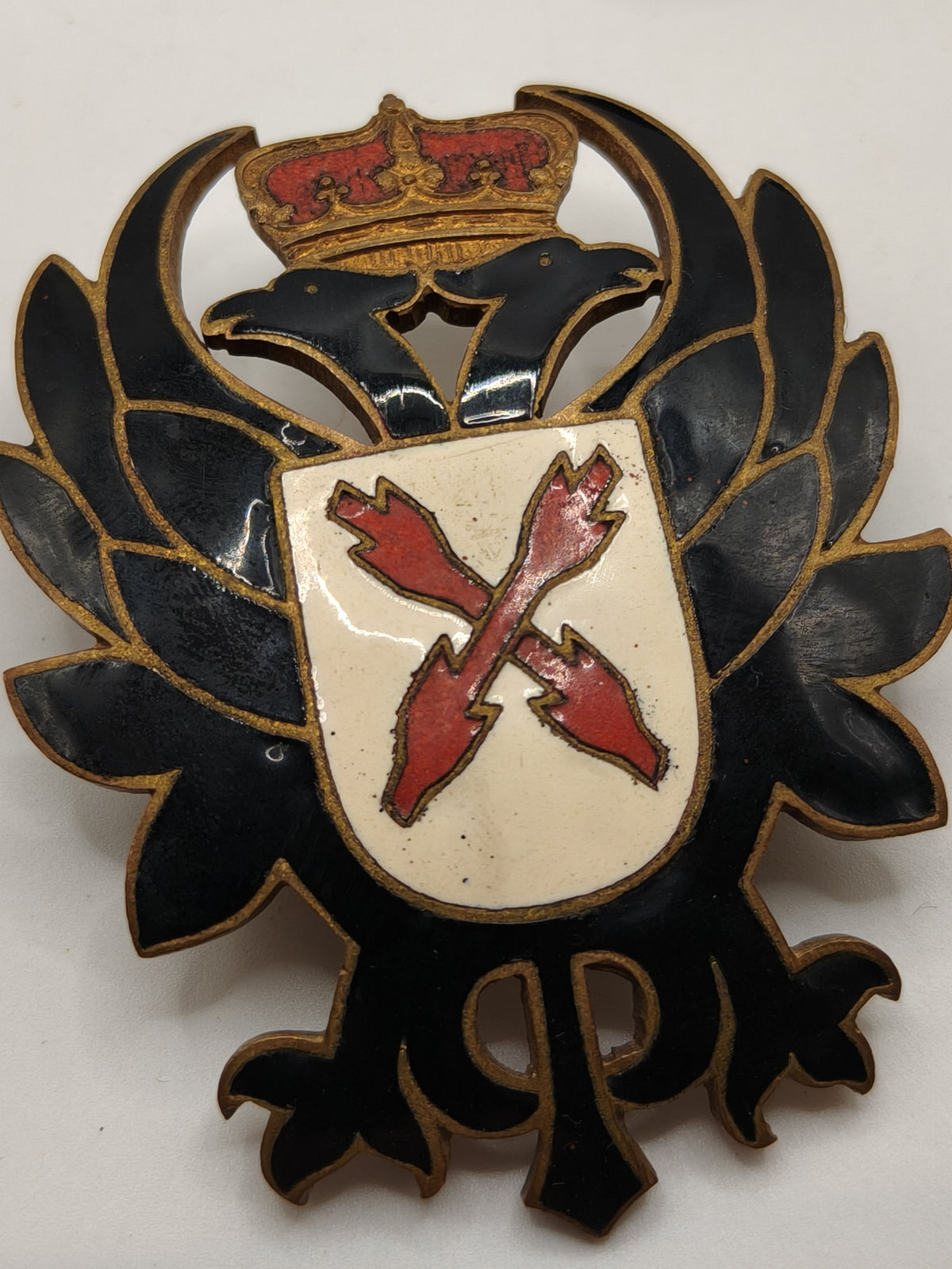 Carlist Badge, Spanish Civil War, Big Size.