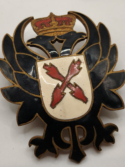 Carlist Badge, Spanish Civil War, Big Size.