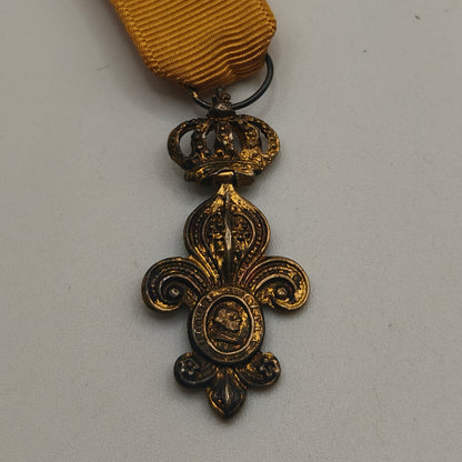 Order of Lis, Medal Class. Luis I France.