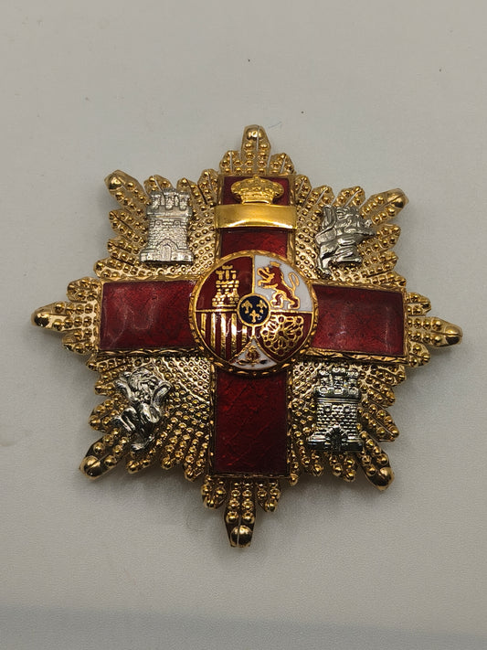Red Military Merit Order, Breast Star. Spain
