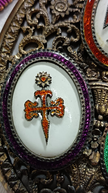 Brazilian Triple Order Badge of Grand Cross.