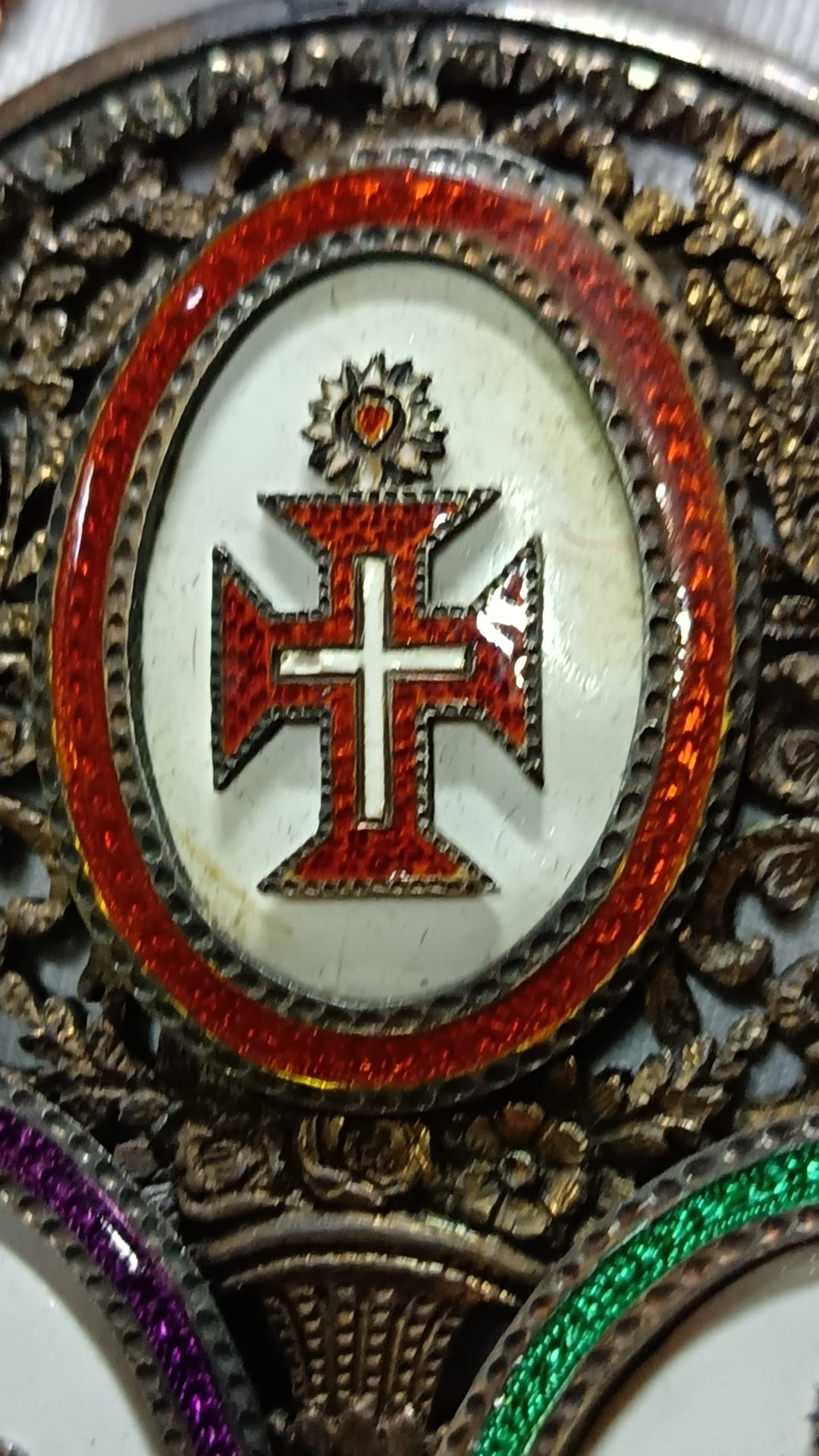 Brazilian Triple Order Badge of Grand Cross.