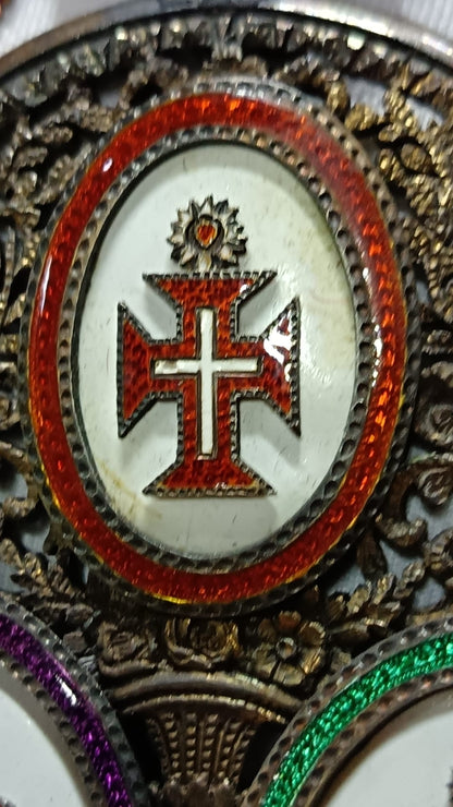 Brazilian Triple Order Badge of Grand Cross.