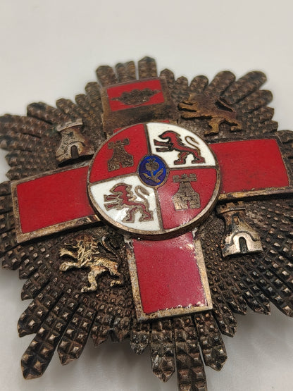 Egaña's Red Merit Order Cross. Legion Cóndor, Spanish Civil WAR.