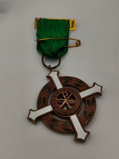 Medalla orden vaticano Portugal