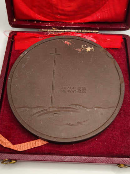 Placa de Schlageter, héroe alemán del Frei Korps