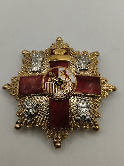 Grand Cross Order military merit Red model. Spain