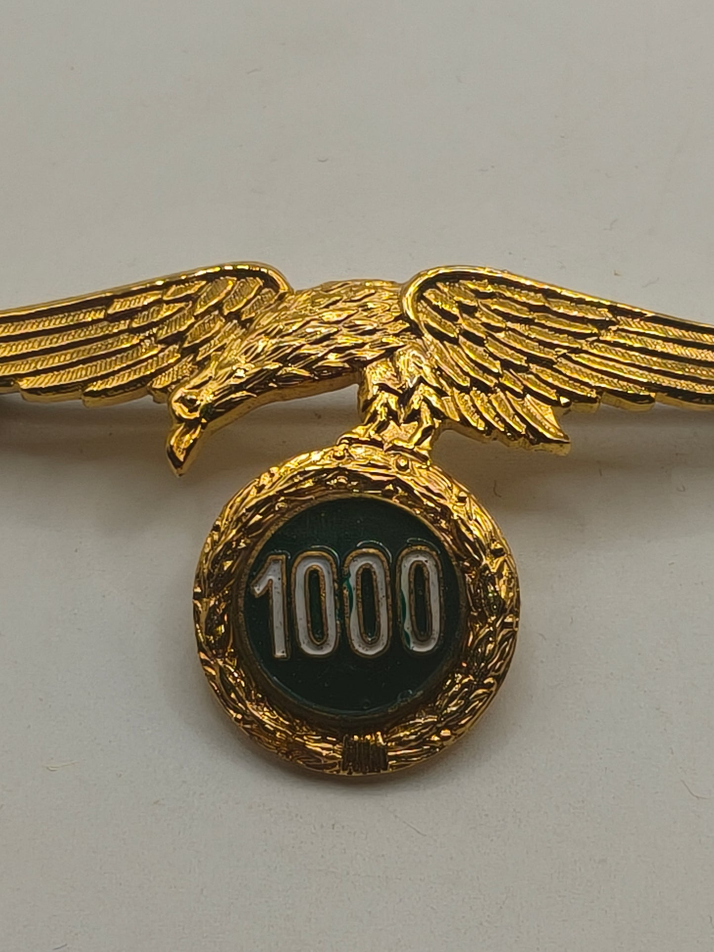 Paratrooper 1000 Jumps badge. Spain