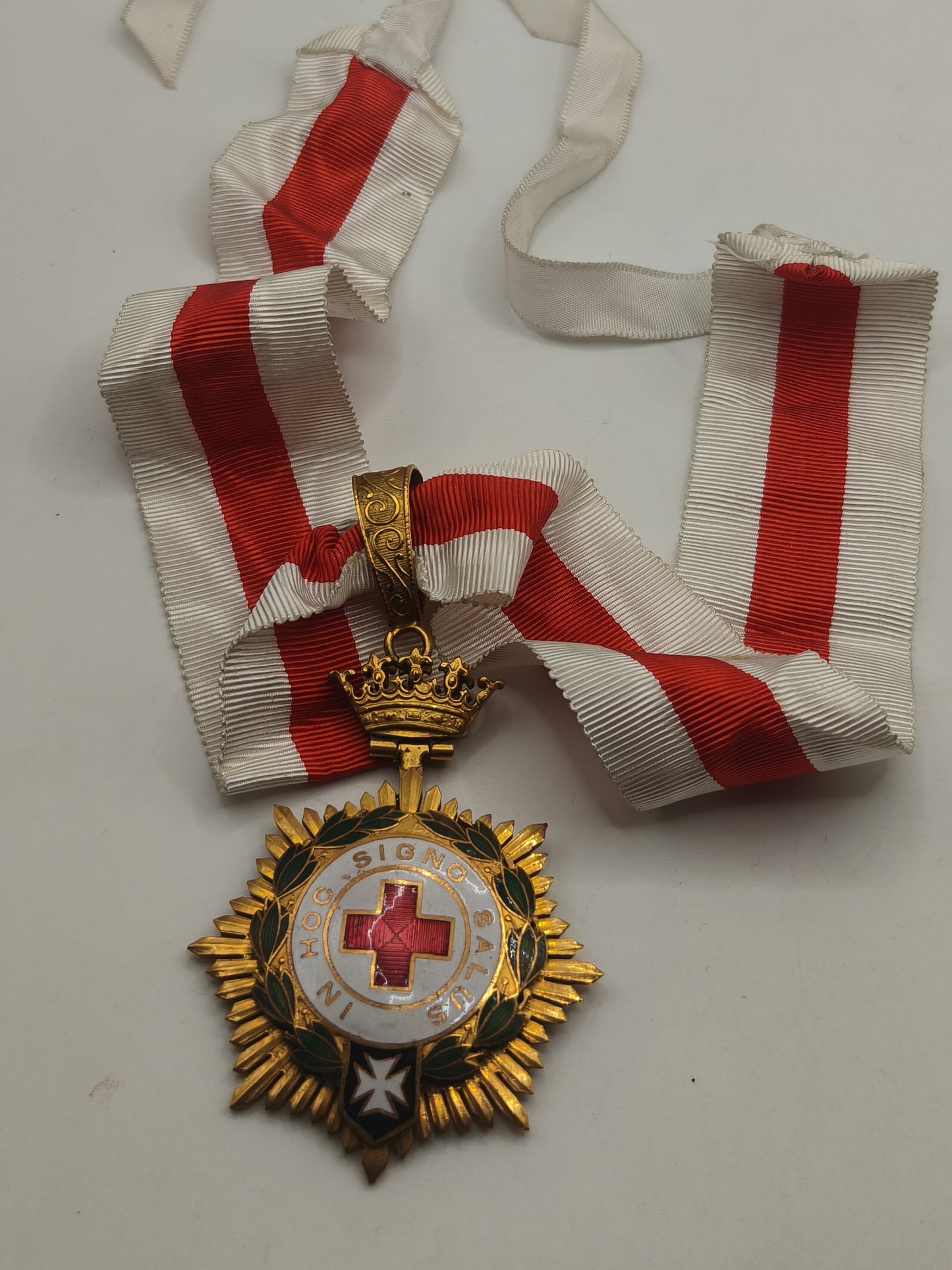 Red Cross Commander Order Medal. Spain Franco's period.