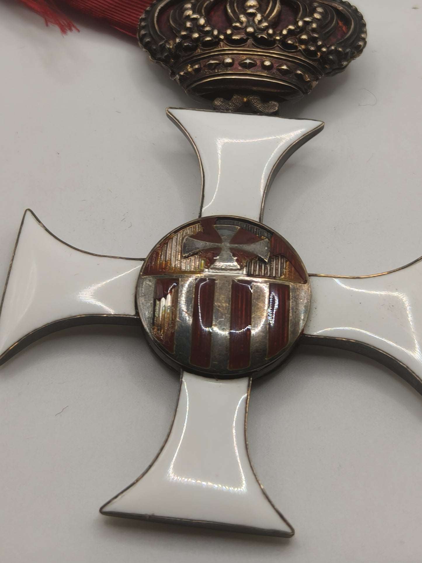 Santa María Merced Commander Medal Order. Italy