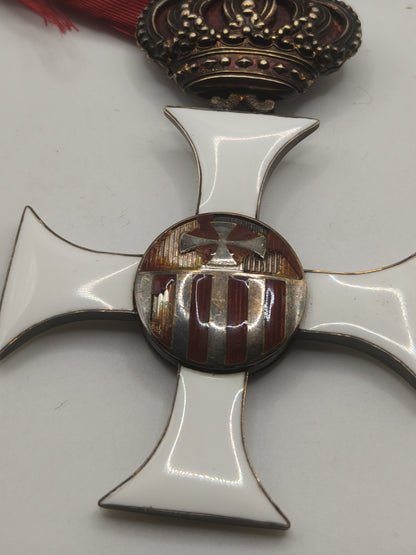 Santa María Merced Commander Medal Order. Italy