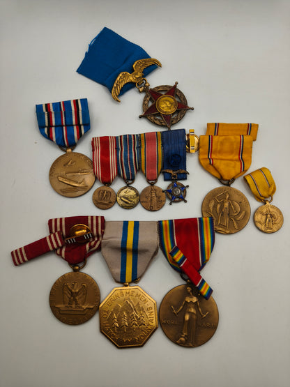 Lote medallas veterano IIWW. USA