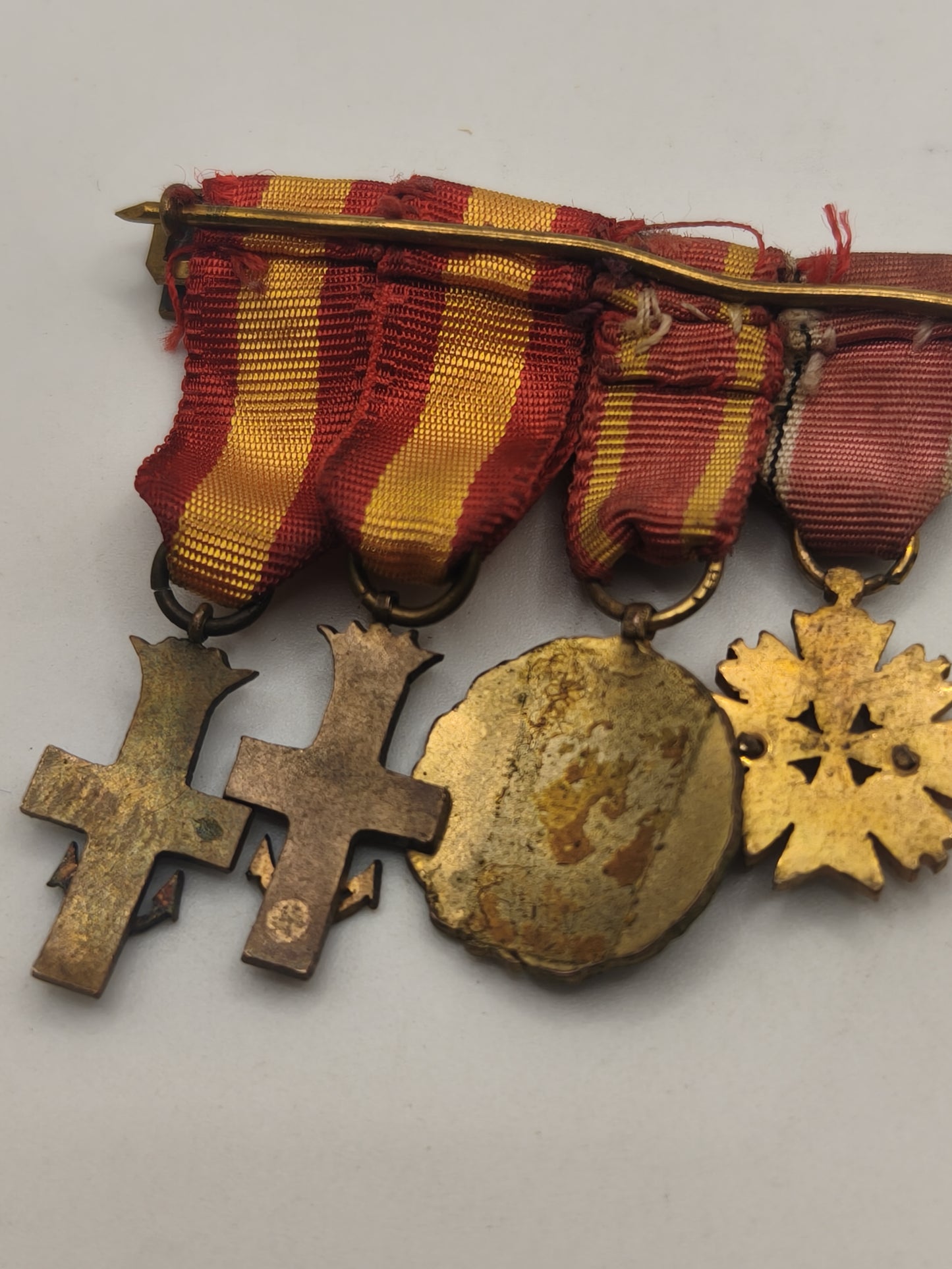 Blue Division Medal Bar Mini. Spanish Civil War.