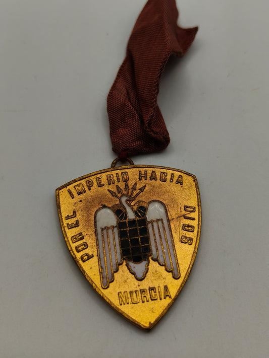 SEU-Medaille Murcia. Franco