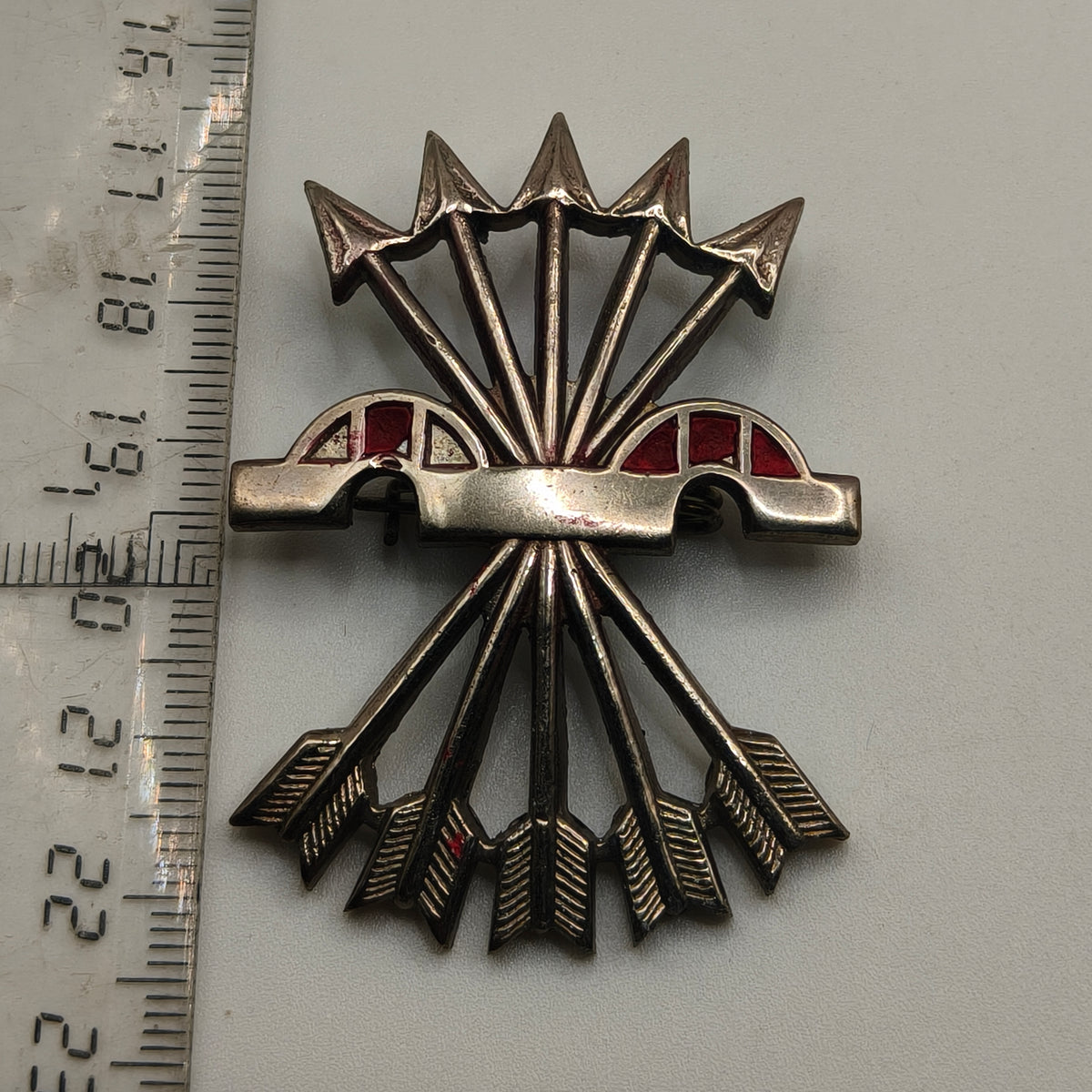 Blue Division's Arrows Badge, Falange. Spain IIWW.