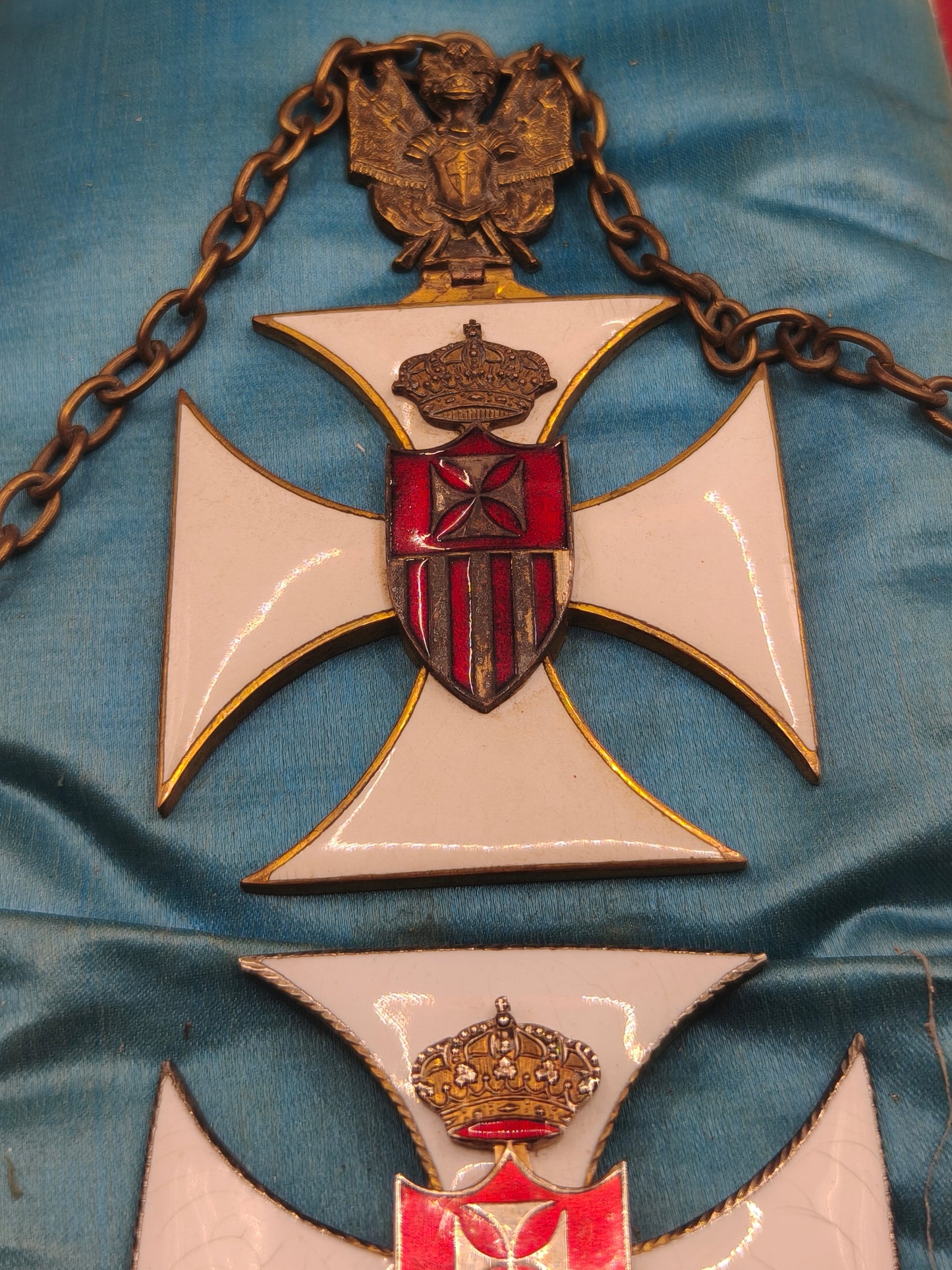 Commander set of the Order of Our Lady of Mercy. Spanish Chapter.