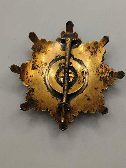 Aviz Order Grand Cross. Gold silver. Portugal.