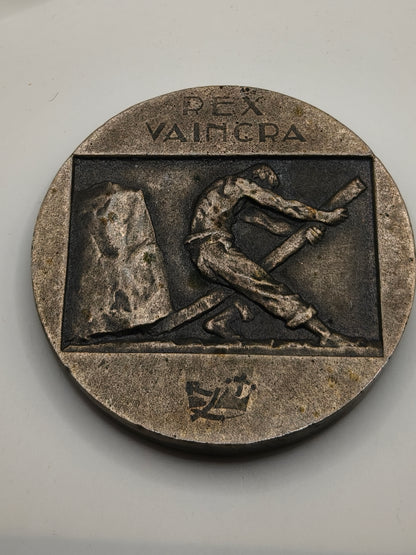Rare Leon Degrelle Commemorative Medal. IIWW Belgium