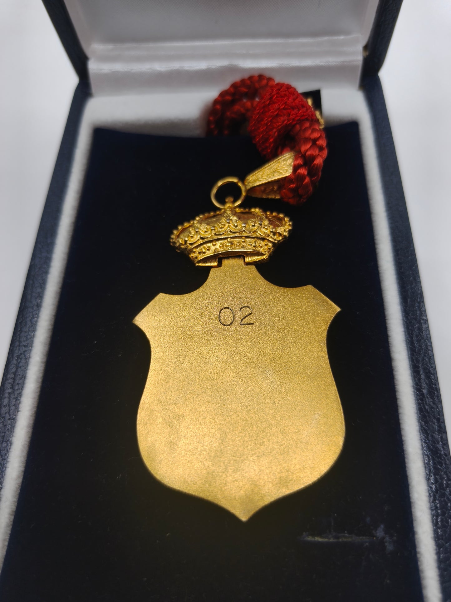 Medal order of San Hermenegildo, Knight of the order. Number 2. Spain.